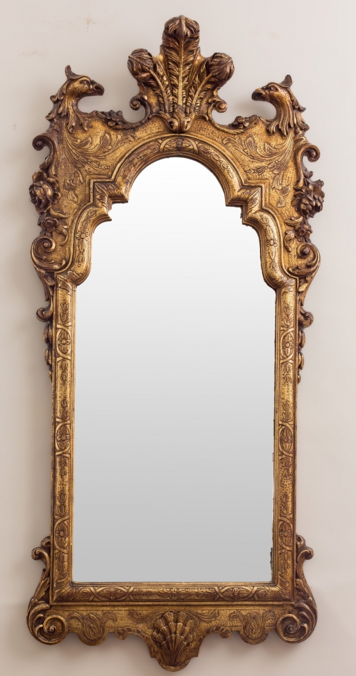 A George I Giltwood Mirror